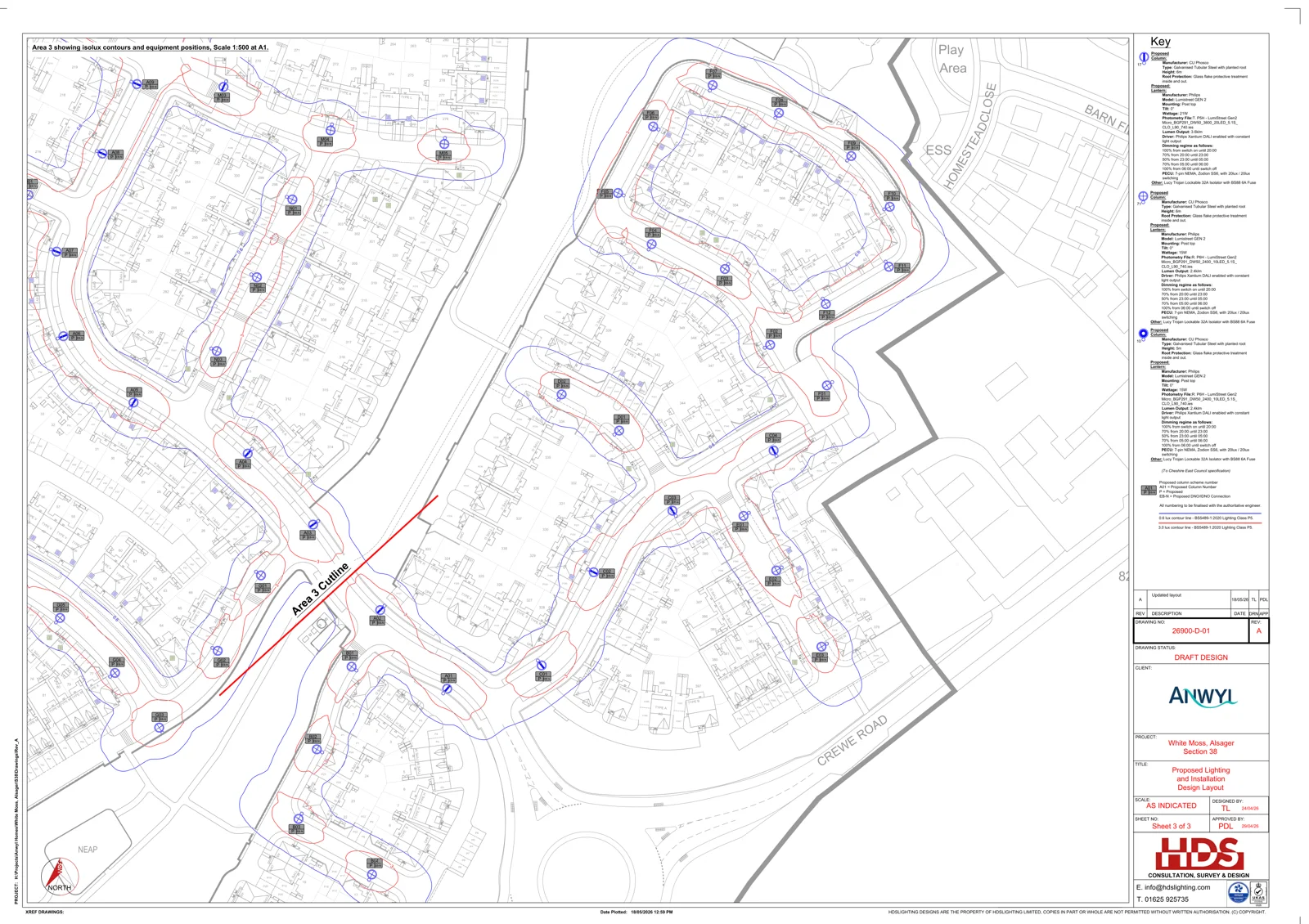 White Moss, Alsager — project imagery / design information